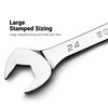 Capri Tools 12mm Angle Open End Wrench, 30Deg and 60Deg Angles, Metric CP11912